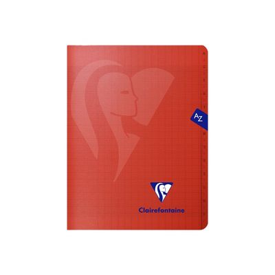 Clairefontaine Mimesys - Répertoire 17 x 22 cm - 96 pages - grands carreaux (Seyes) - disponible dans différentes couleurs