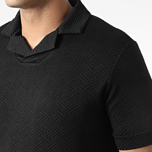 Polo Manches Courtes UY793 Noir