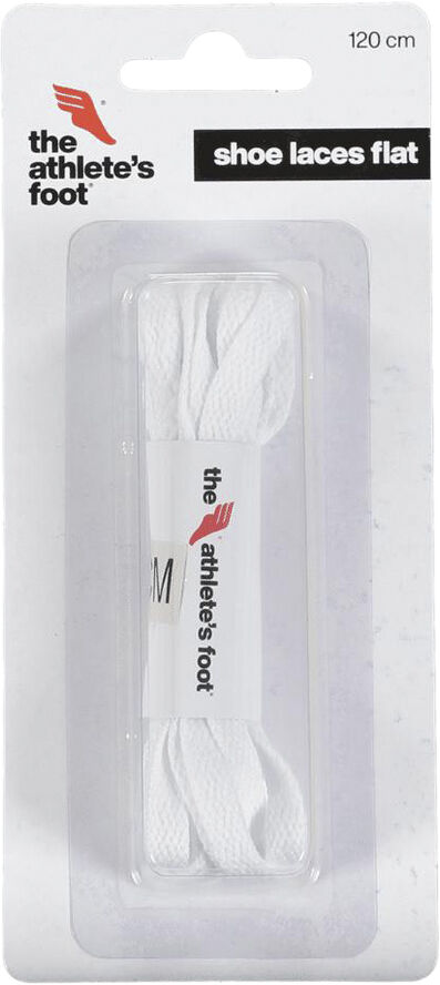 Select The Athlete's Foot flade snørebånd White