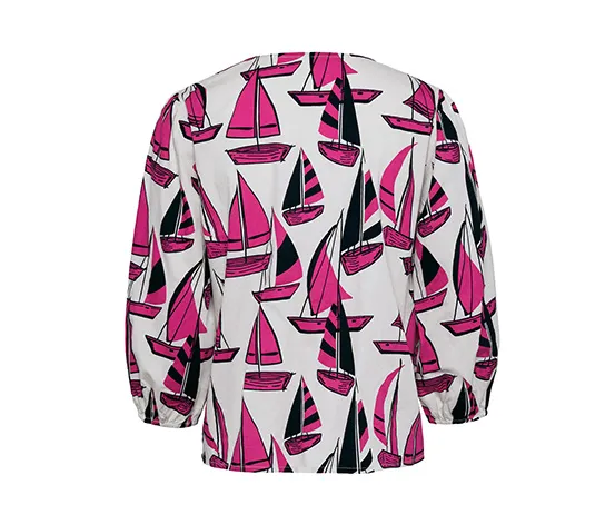 Bluse mit Print