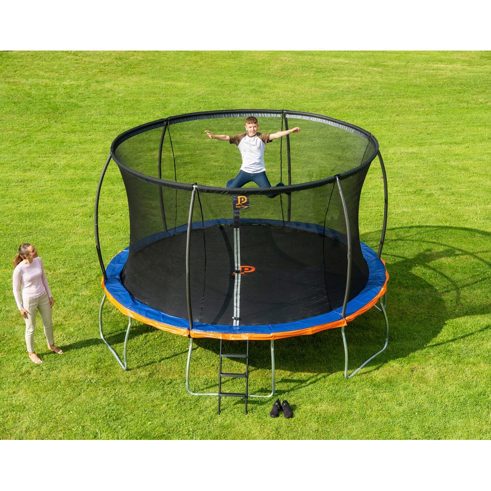 Jump Power 13ft Trampolin und Sicherheitsnetz