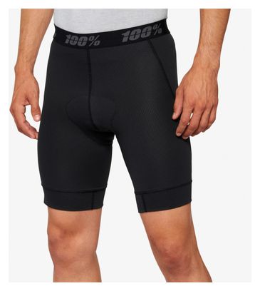 Short 100% Ridecamp avec doublure Noir