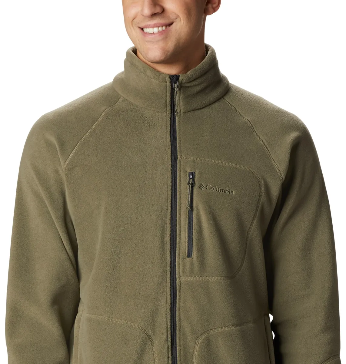 Columbia Fast Trek Ii Full Zip Fleece Army Green