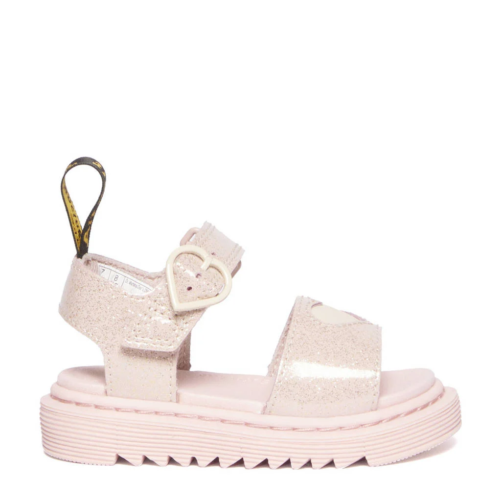 Dr. Martens Marlowe Hearts Tleren sandalen Powder Pink
