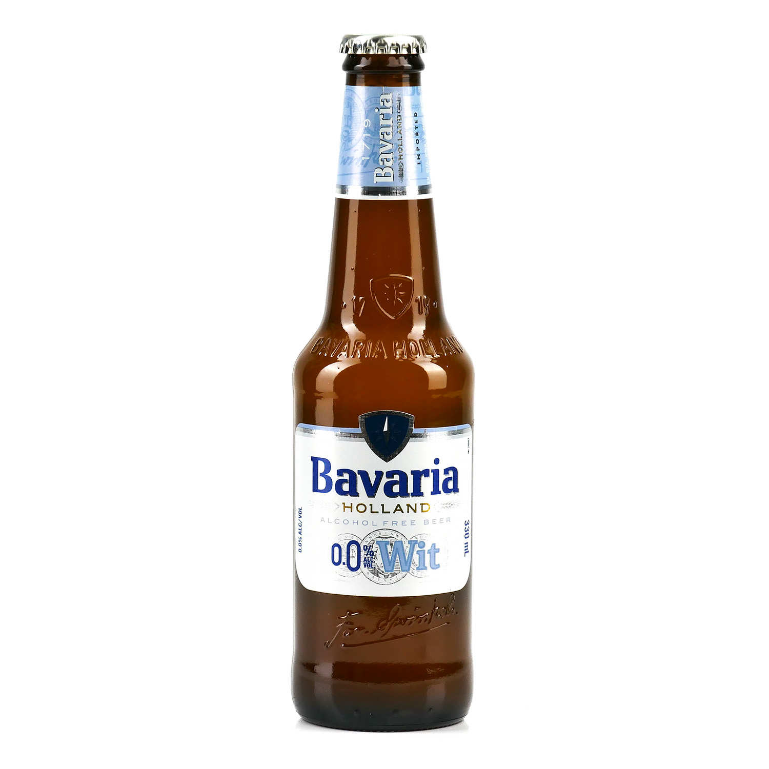 Bavaria Wit 0% - Bière blanche hollandaise sans alcool - Swinkels Family Brewers