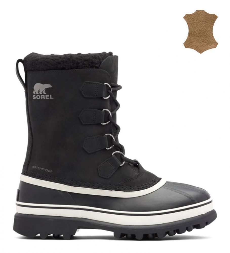 Botas de neve pretas Sorel Caribou