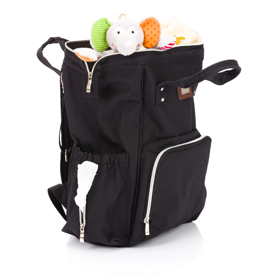 fillikid Wickelrucksack Zürich schwarz