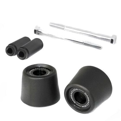 Pare-carter Barracuda Kit roulettes - Noir