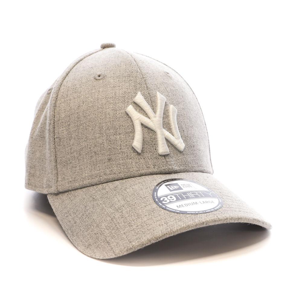New Era Casquette Grise Homme New Era Heather Wool 39thirty Neyyan