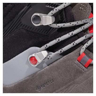 Chaussures d'Alpinisme Mammut Kento Tour High Gore-Tex Gris/Rouge