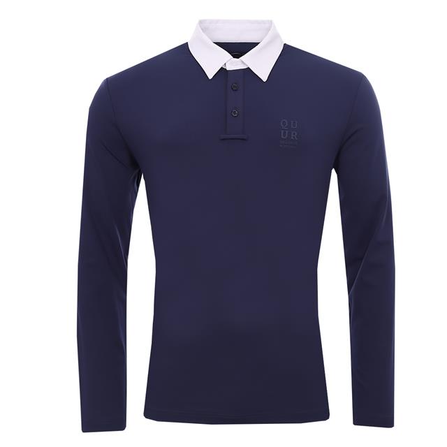 Wedstrijdshirt Quur QClassic Longsleeve Men Donkerblauw