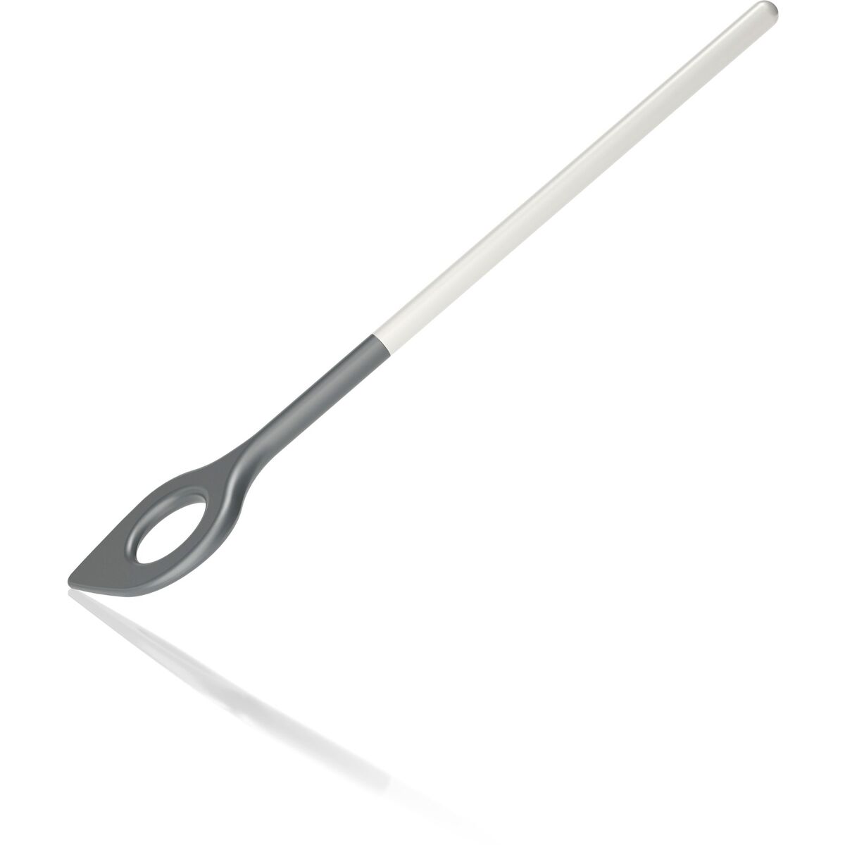 Optima Røreskje med hull 31 cm, hvit