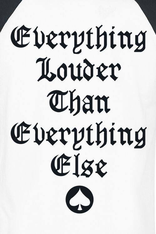 Everything Louder | Motörhead T-Shirt Manches courtes