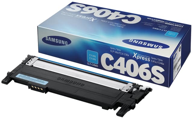 Samsung tonerpatron CLT-C406S Cyan