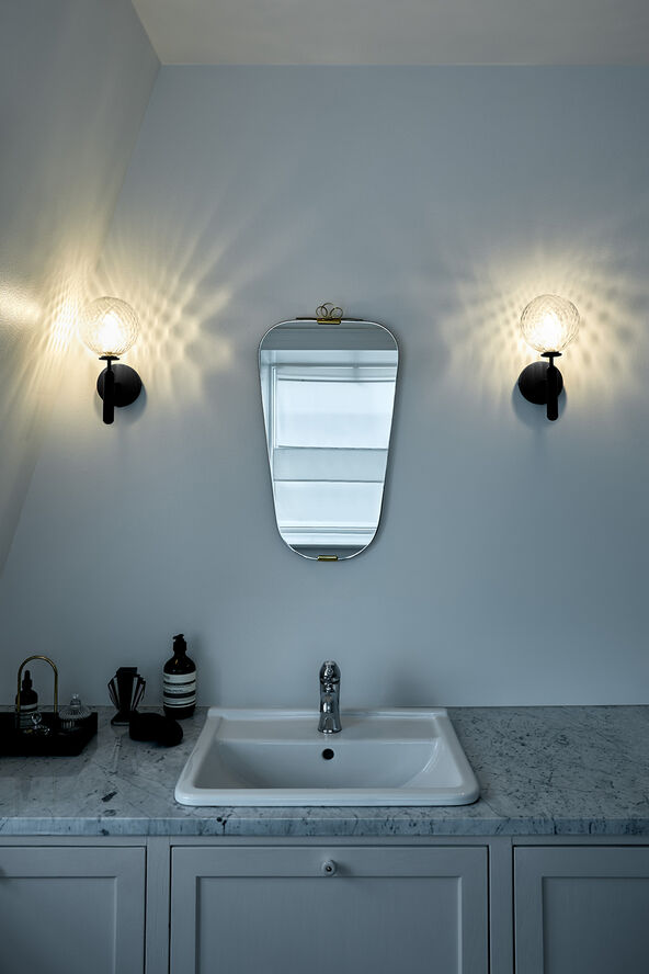 Nuura Miira Wall, rock grey / optic clear Rock grey / optic clear