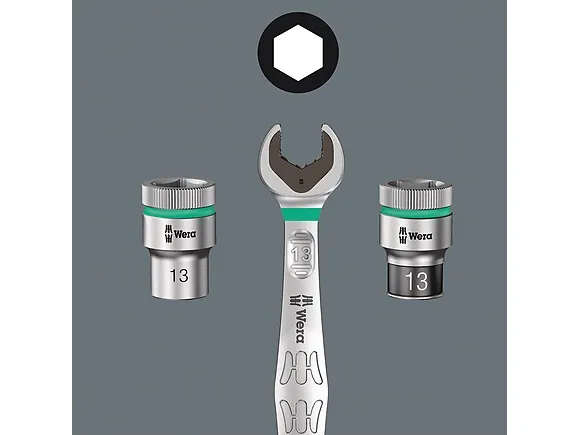 Wera 05020231001, 8,10,11,11,12,13,13,14,14,15,16,17,18,19 mm, CE, 11 stk