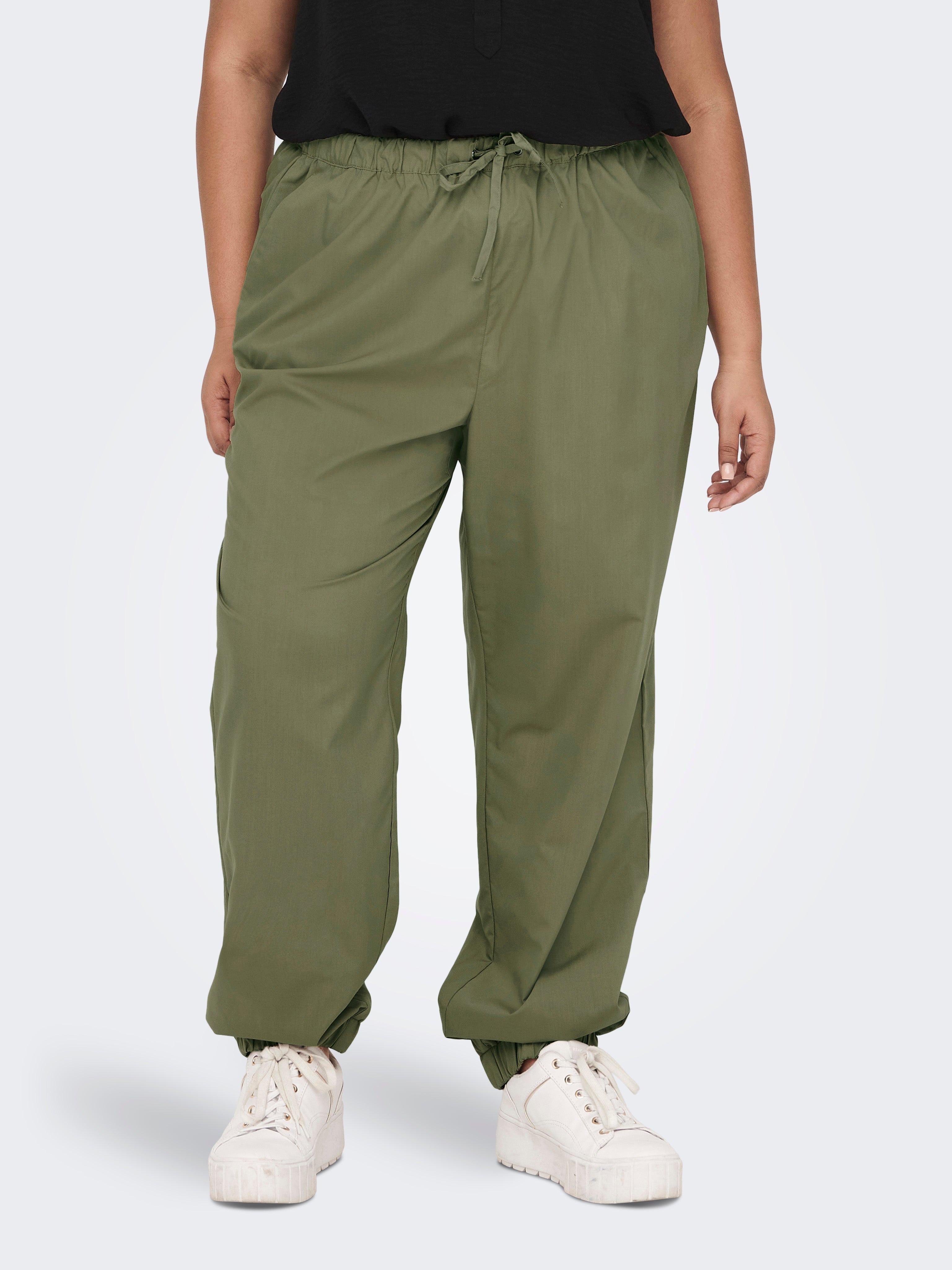 CARTIM Mittlere Taille Locker geschnitten Sweatpants Aloe