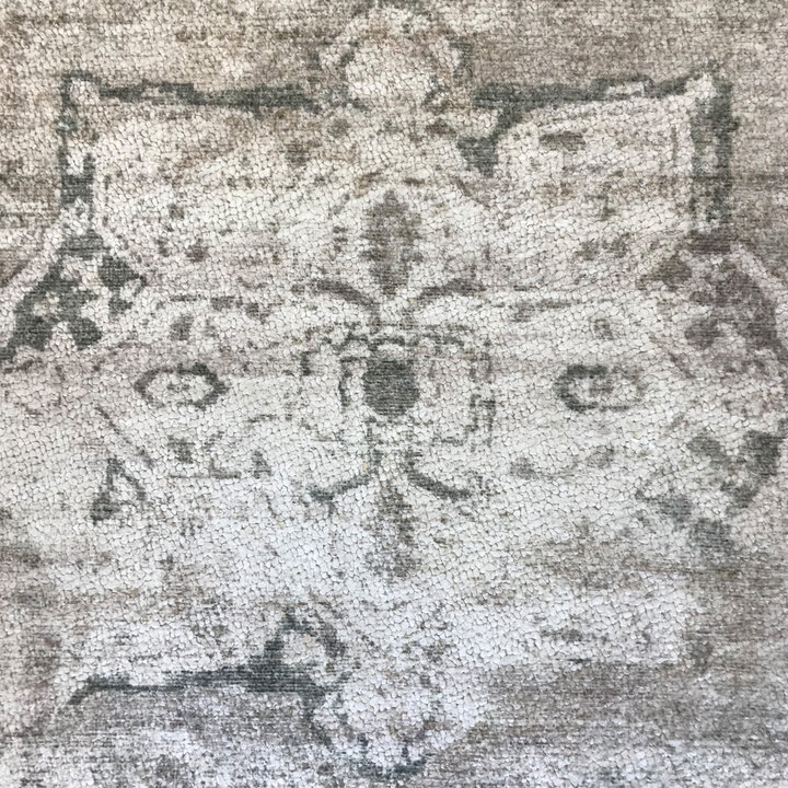 Vintage vloerkleed - Kyra Medaillon Creme | Duurzaam design