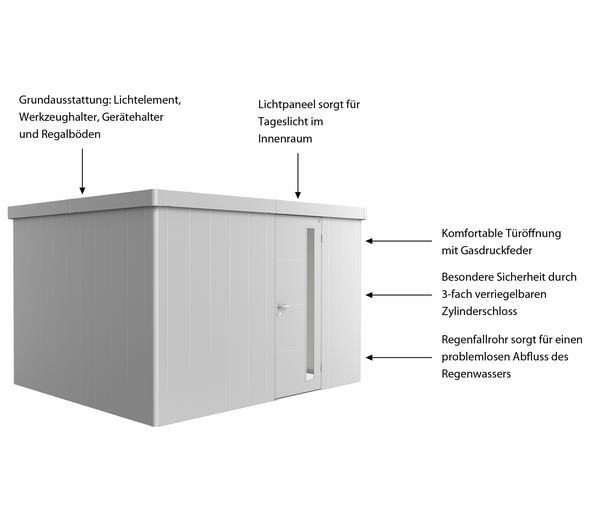 Biohort Gerätehaus Neo 3D, ca. B348/H222/T292