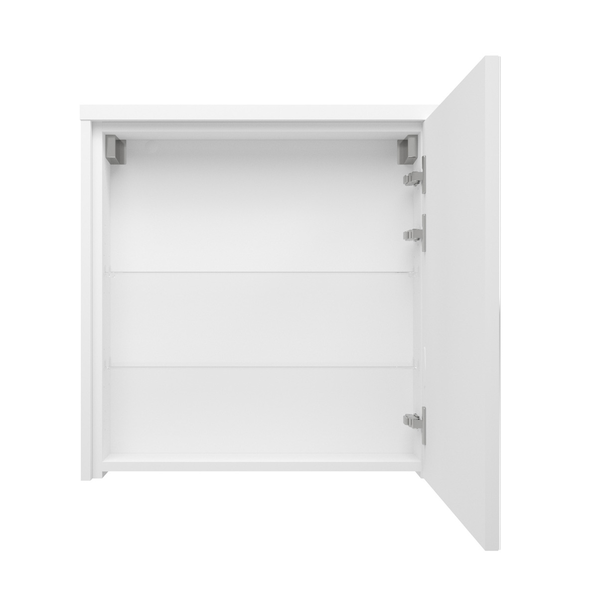 Fontana Basic spiegelkast 60cm met 1 deur wit mat