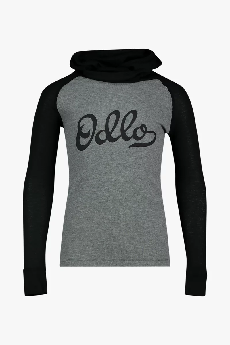 Odlo Active Warm ECO Hood Kinder Thermo Longsleeve