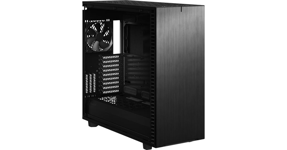 Fractal DesignDefine 7 XL big tower behuizing  (Zwart | 4x USB-A | 1x USB-C)