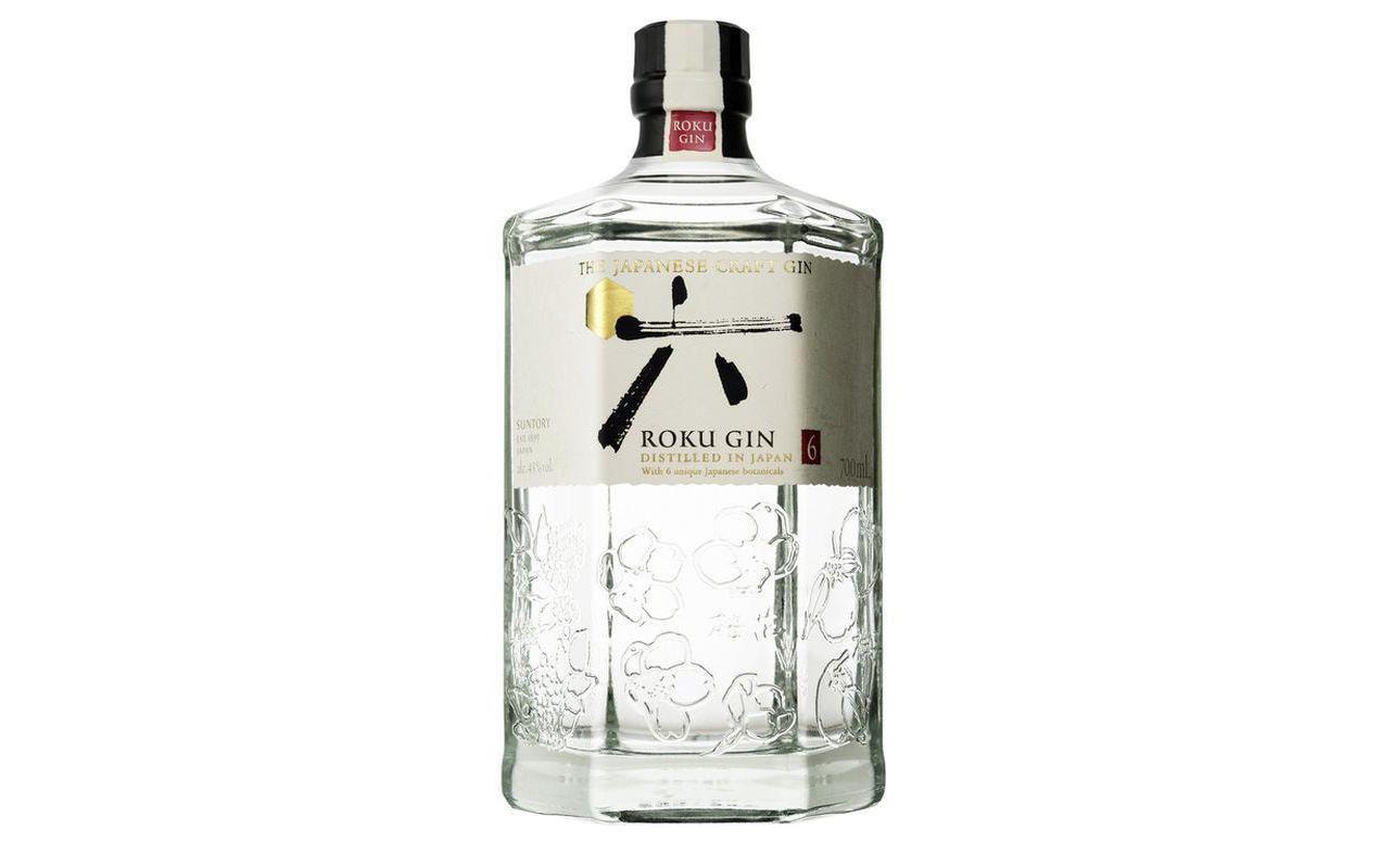 Roku Japanese Gin 0.7 lHochprozentige Wacholder-Spirituose aus Japan