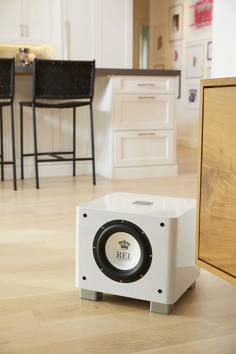 REL Acoustics T/7x Blanc Caissons de basses
