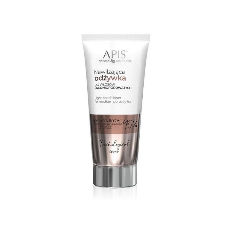 Apis Trichological Care hydraterende Conditioner voor medium poreus haar 200 ml