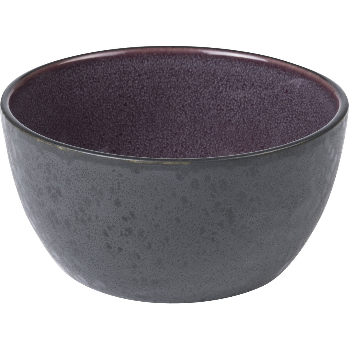 Skål 14 cm Svart Lilla