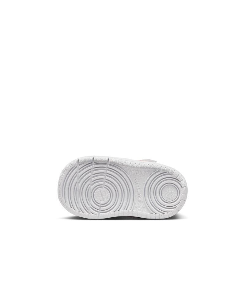Chaussures Nike Court Borough Low 2 Blanc & Rose pour enfant