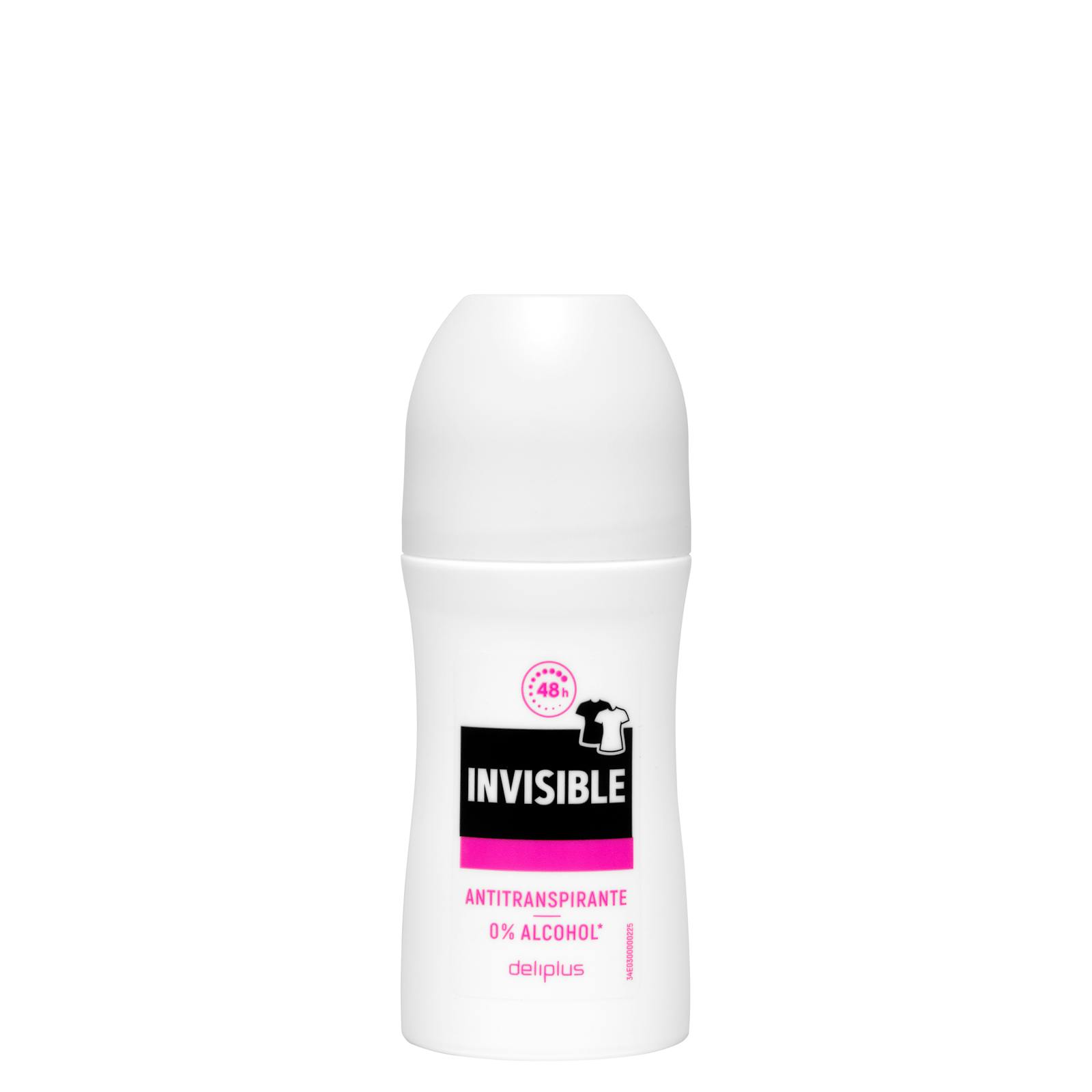Déodorant anti-transpirant à bille Deliplus Invisible