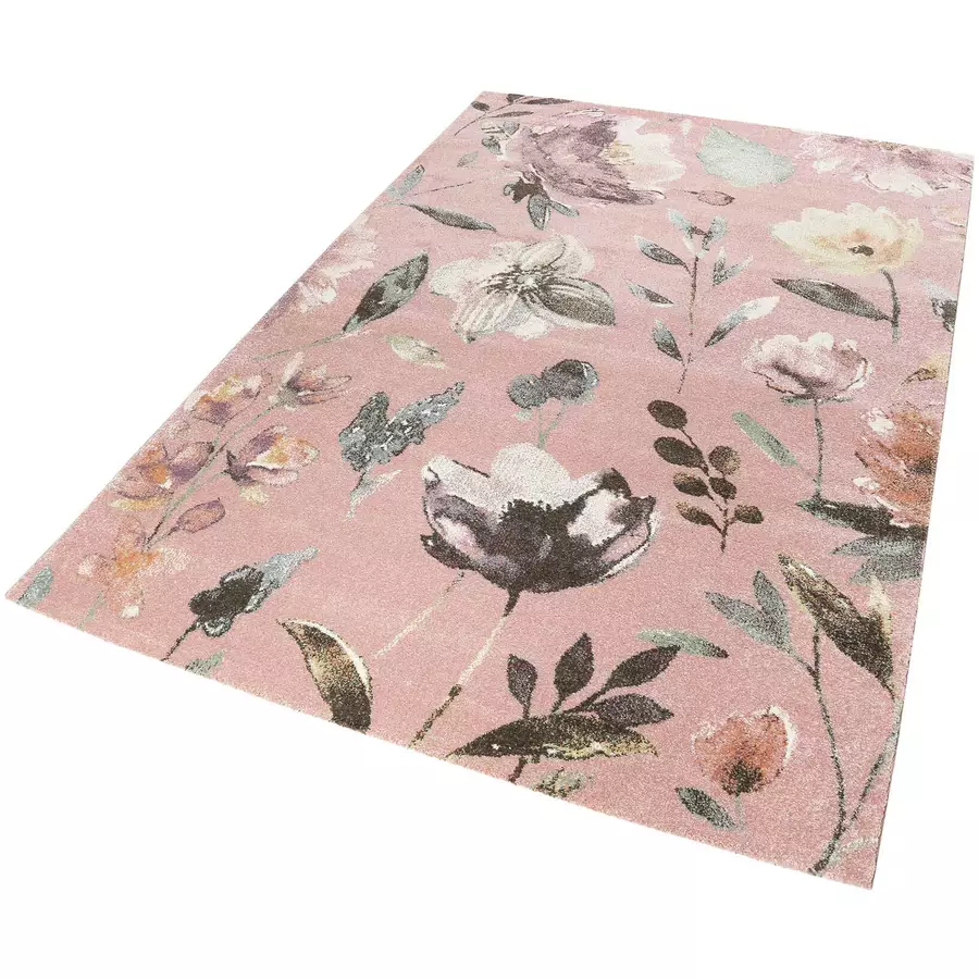 Wecon home Kurzflorteppich SUMMER BREEZE rose
