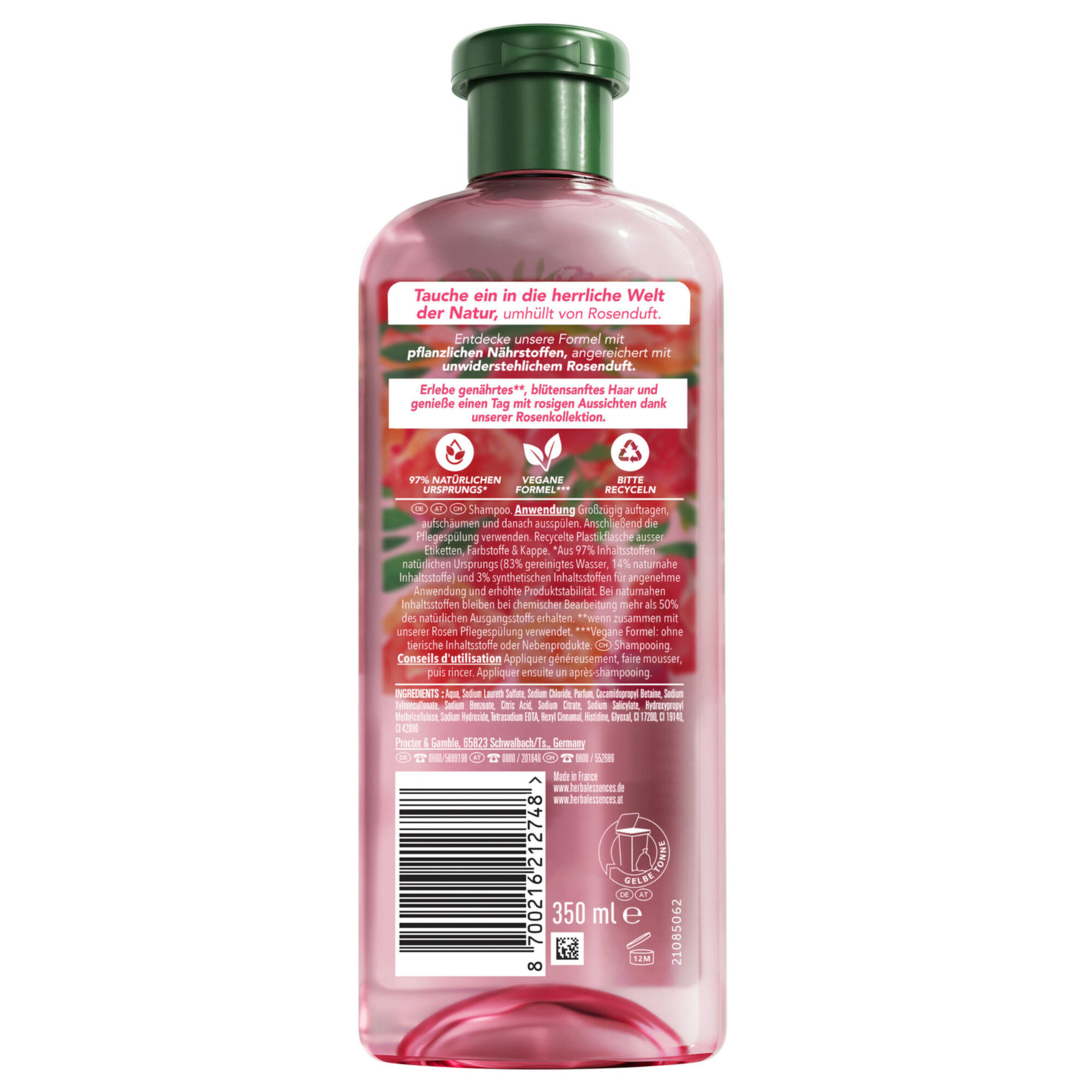 Herbal Essences Shampoo Blütensanft Rose