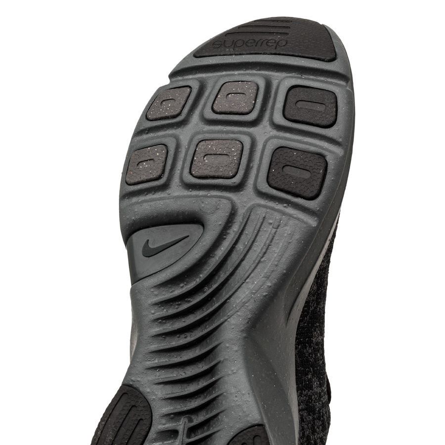 Nike Chaussures d'entraînement SuperRep Go 3 Next Nature Flyknit - Noir/Gris
