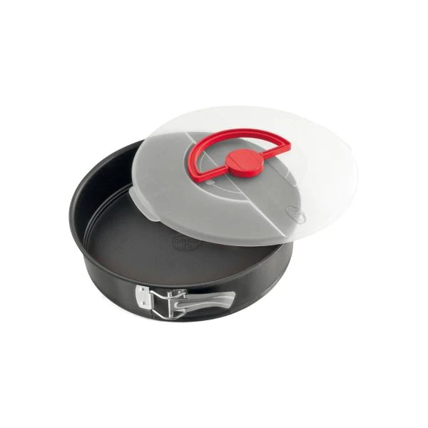 Moule à manqué à charnière 26 cm avec couvercle de transport Dr, Oetke