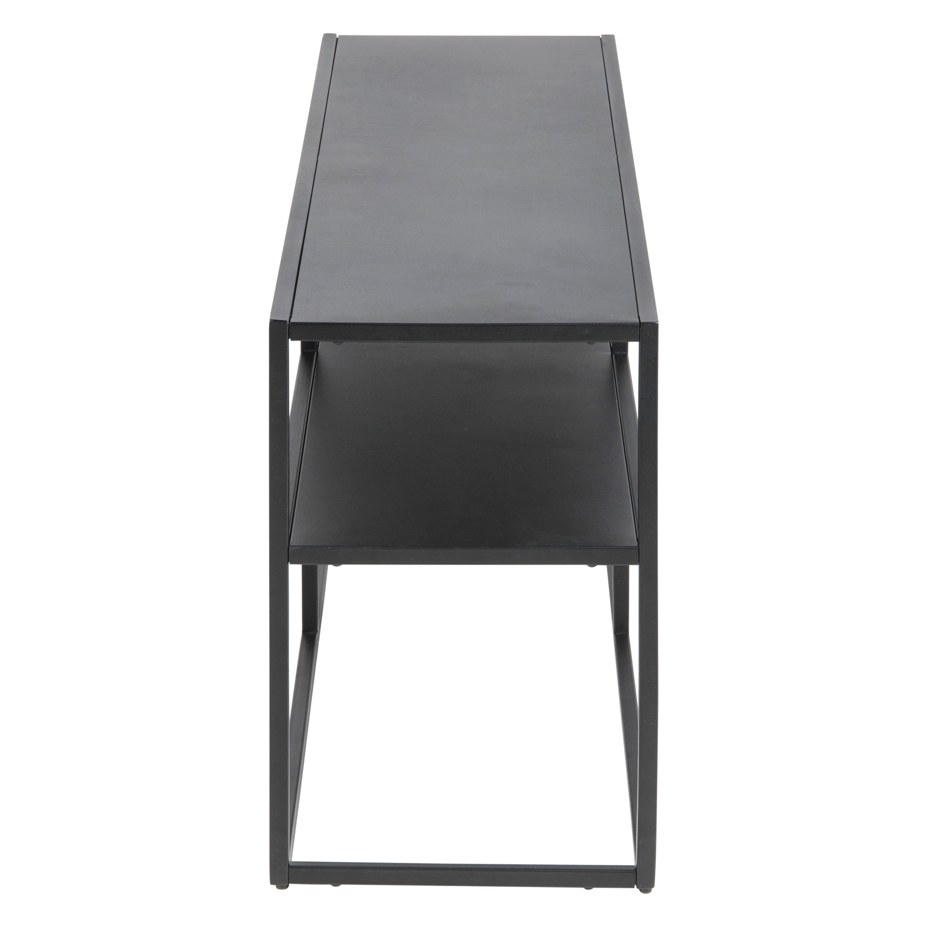 TV-Tisch NEWTON - schwarz matt - Stahl