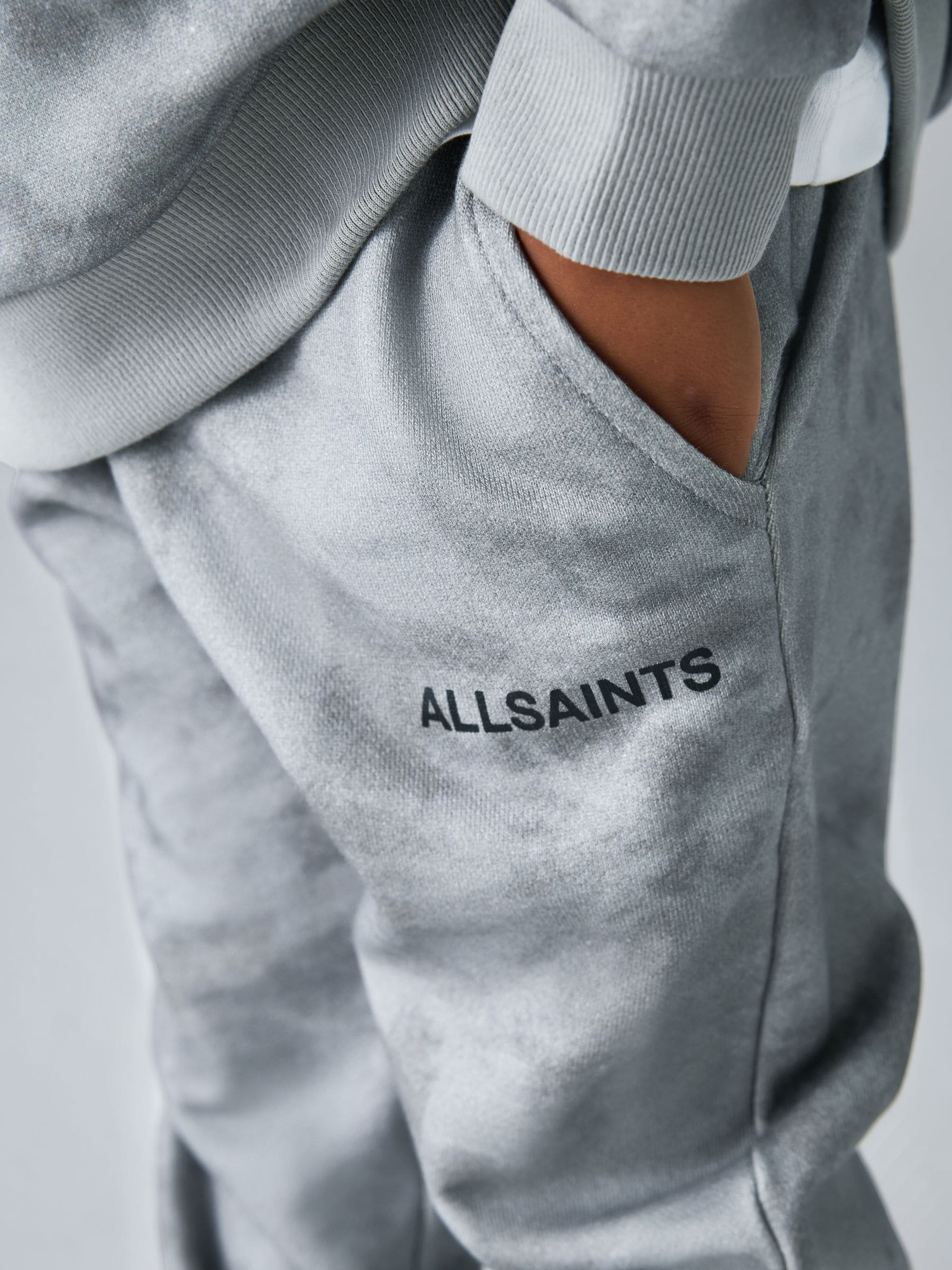 smALLSAINTS Logo Oversized Younger Boys Sweatshirt and Jogger Set