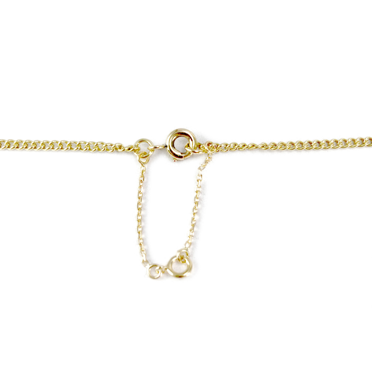 Chaine d'occasion or 750 jaune maille gourmette 48 cm