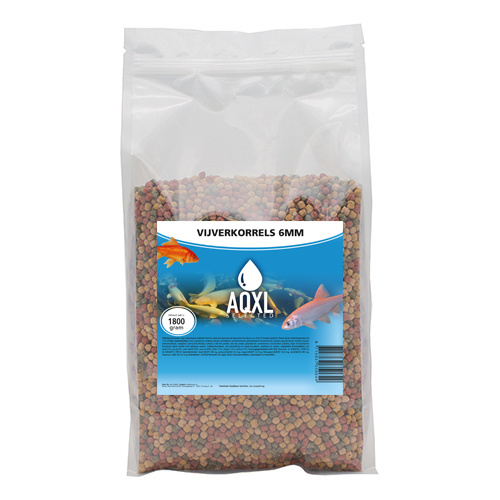 AQXL Selected Vijverkorrels L 6mm 1,8kg | Vijvervoer