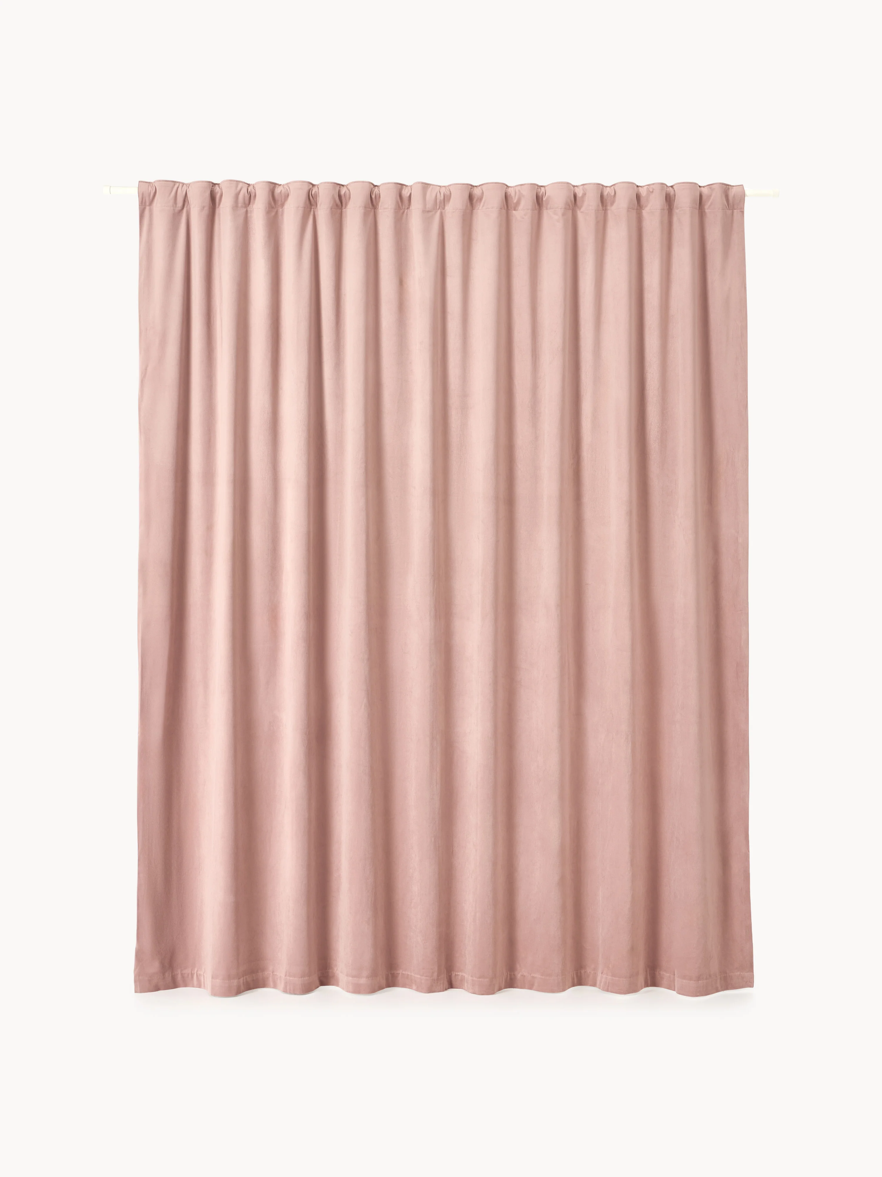 Fluwelen dim-out gordijn Rush, B 270 cm