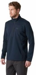 Helly Hansen - Versalite Half Zip Fleece - Navy - 94% Gerecycled Polyester