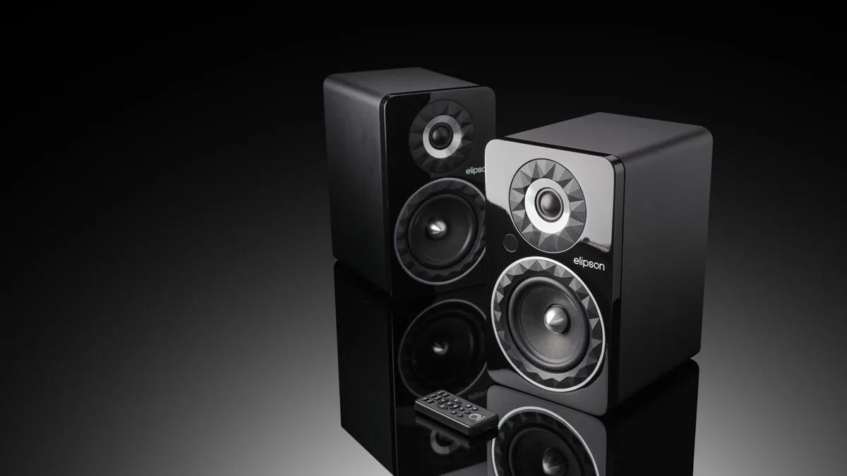Elipson Prestige Facet 6B BT Phono Noir Enceintes sans fil hi-fi