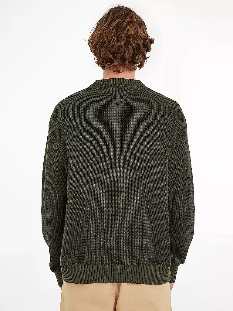TOMMY JEANS Pullover olive