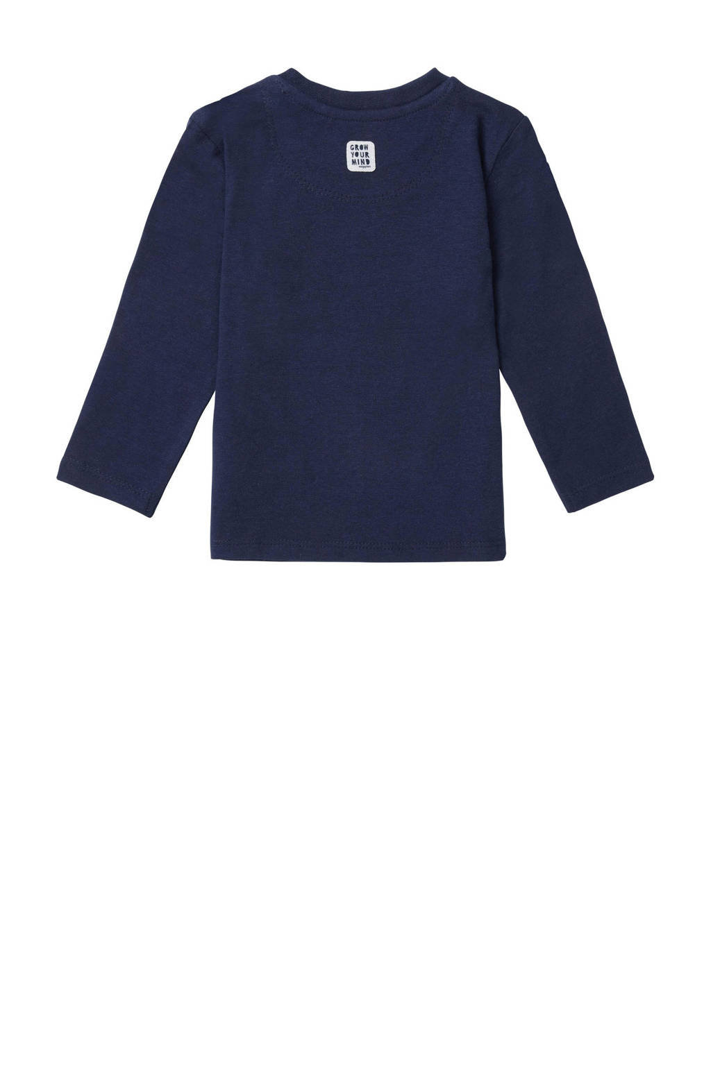 Noppies baby longsleeve Tontitown met katoen blauw