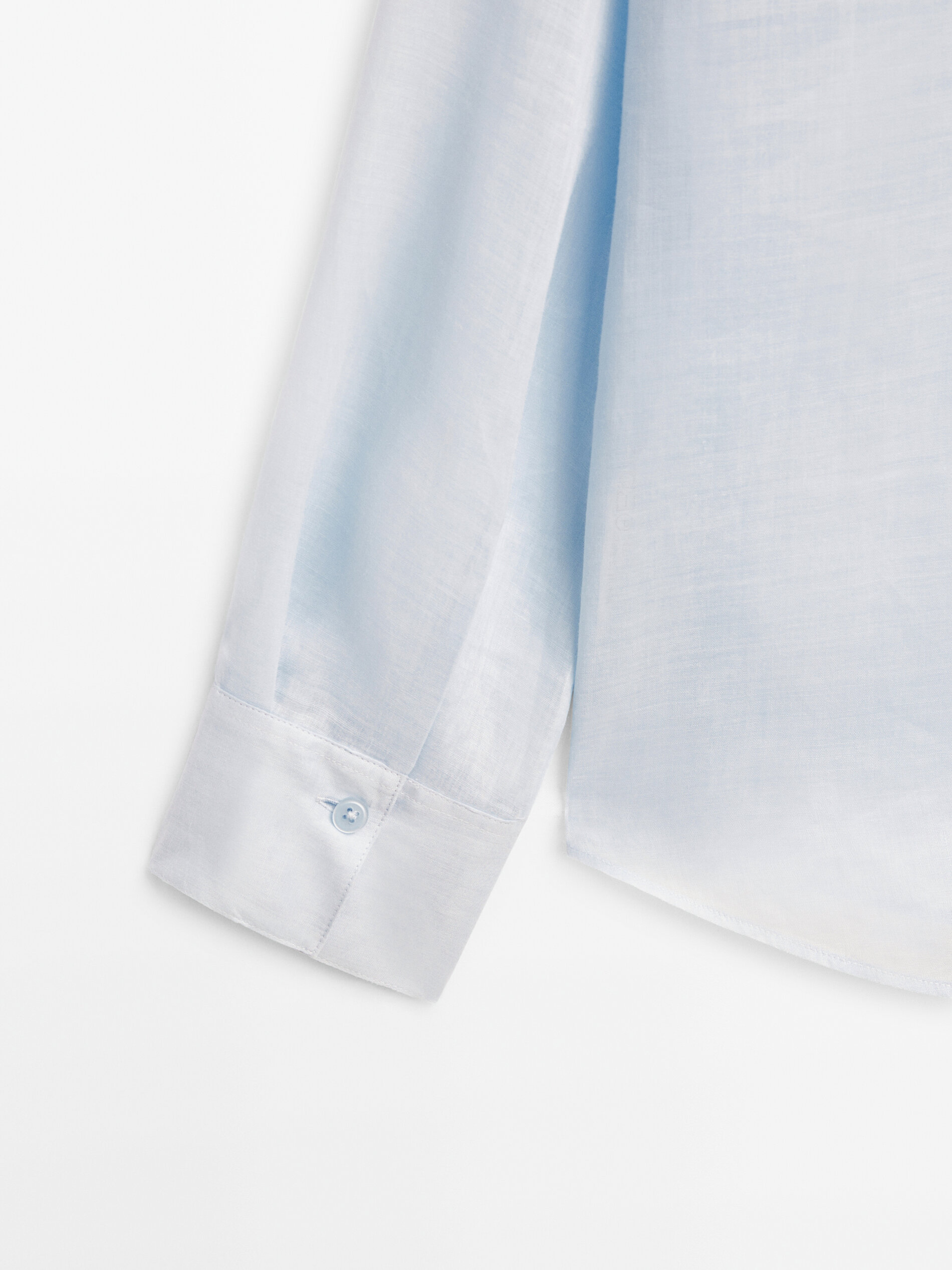 Camisa 100% cobre - CELESTE