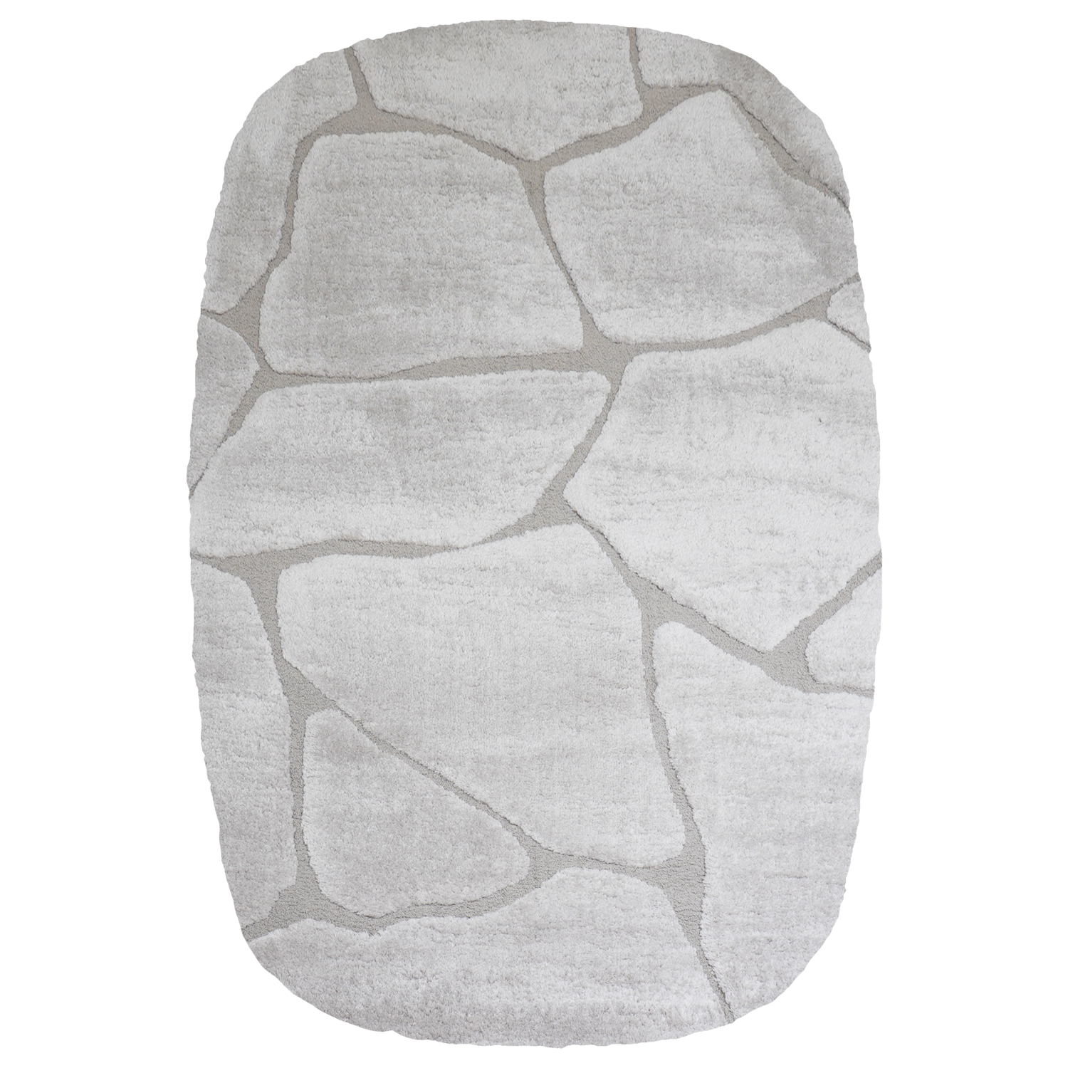 Vloerkleed Macy Beige - Rounded Corners 160 x 230 cm