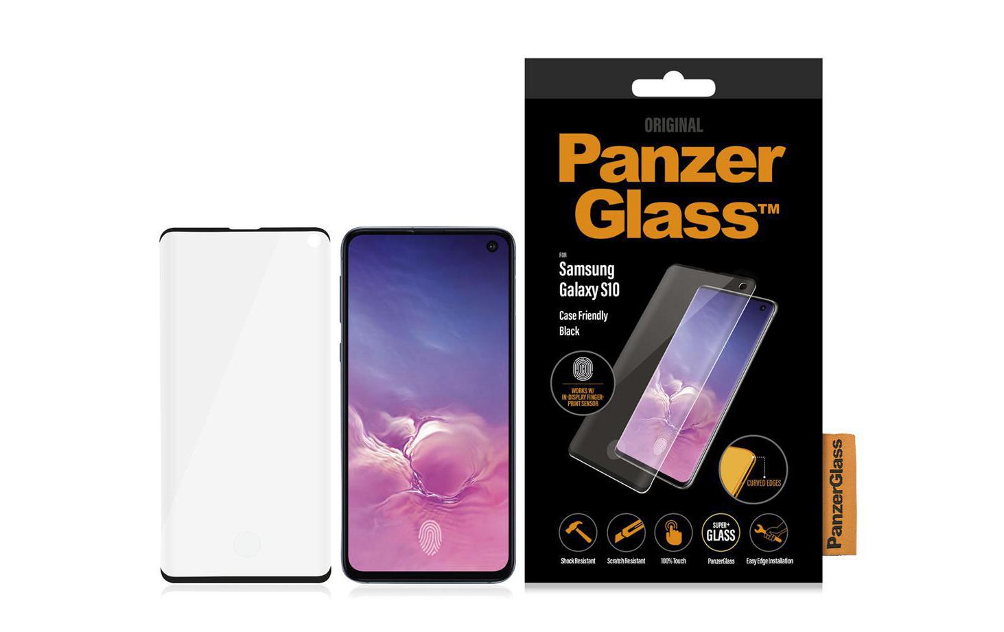 Displayschutz Case Friendly Galaxy S10Display-Schutzfolie für das Samsung Galaxy S10