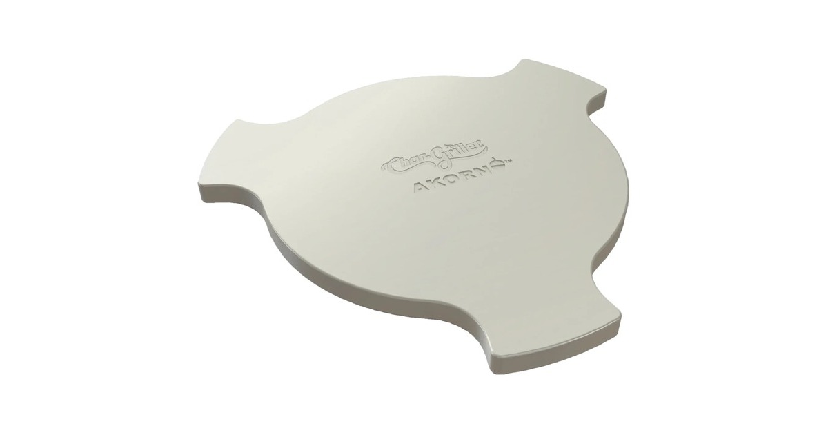 Char-GrillerAKORN Smokin' Stone en Heat Deflector afdekking  (Beige)
