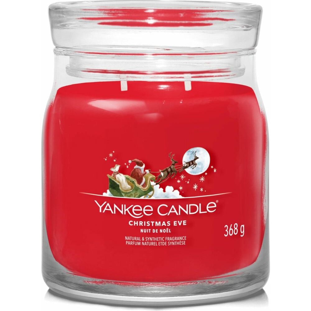Yankee Candle Geurkaars Medium Jar Christmas Eve368 gr